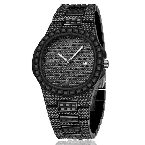 2019 brand diamond men watch gold quartz wristwatch steel iced out mens waterproof watches reloj hombre relogio masculino, Slivery;brown
2019 brand diamond men watch gold quartz wristwatch steel iced out mens waterproof watches reloj hombre relogio masculino, Slivery;brown