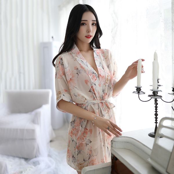 2019 new summer chiffon kimono robes women wedding bridal belt bath robe pyjama sleepwear 4 colors nightdress bathrobe nightgown, Black;red
2019 new summer chiffon kimono robes women wedding bridal belt bath robe pyjama sleepwear 4 colors nightdress bathrobe nightgown, Black;red