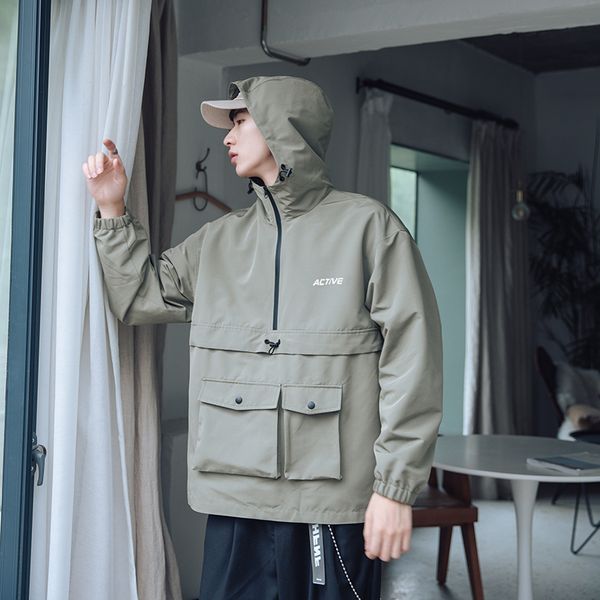 2019 autumn hip hop streetwear bomber jacket men casual loose windbreaker mens jacket, Black;brown
2019 autumn hip hop streetwear bomber jacket men casual loose windbreaker mens jacket, Black;brown