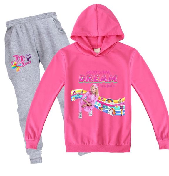 children clothing long sleeve hoodie pants 2pcs sets 2020 spring autumn jojo siwa girl kids girls hooded clothes sweatshirt, White
children clothing long sleeve hoodie pants 2pcs sets 2020 spring autumn jojo siwa girl kids girls hooded clothes sweatshirt, White