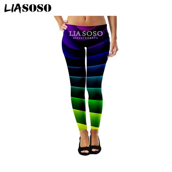 liasoso 2019 new fashion leggings high stretch 3d print stripe rhombus casual street brand fitness pants a109, Black
liasoso 2019 new fashion leggings high stretch 3d print stripe rhombus casual street brand fitness pants a109, Black