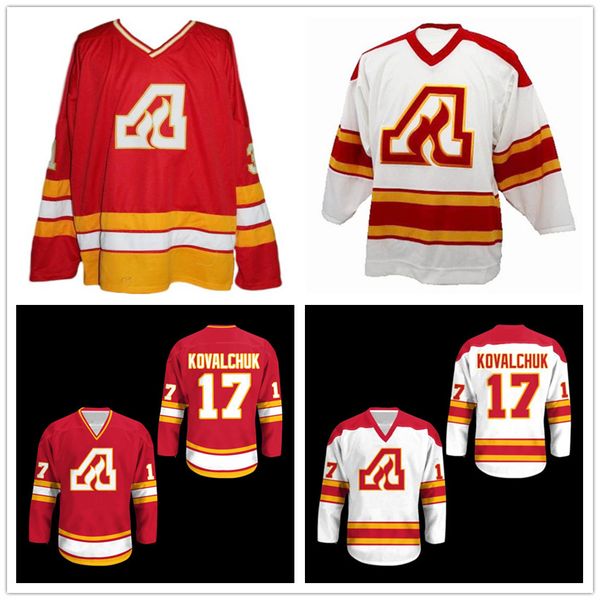 custom 17 ilya kovalchuk 14 kent nilsson 31 lemelin atlanta flames vintage hockey jersey red white stitched any name your number customized, Black
custom 17 ilya kovalchuk 14 kent nilsson 31 lemelin atlanta flames vintage hockey jersey red white stitched any name your number customized, Black