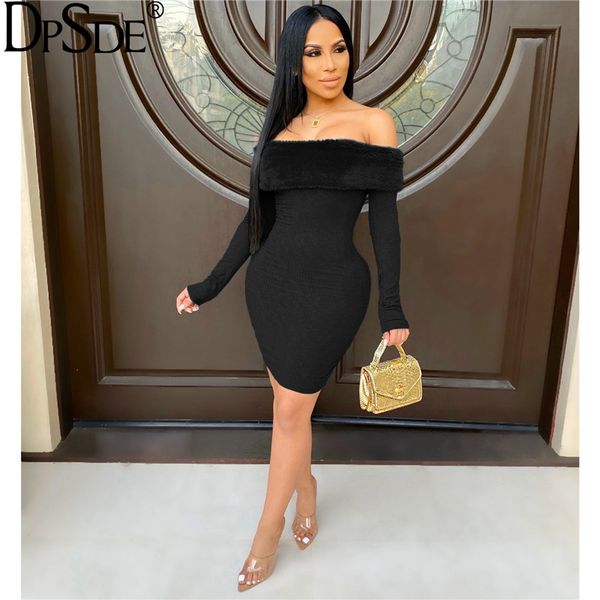 dpsde black feather bandage mini dress full sleeve bodycon night club women dress off shoulder autumn new 2020 short sexy, Black;gray
dpsde black feather bandage mini dress full sleeve bodycon night club women dress off shoulder autumn new 2020 short sexy, Black;gray