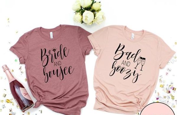 okoufen bride and boujee bad and boozy t-shirt bachelorette party wedding bridal party women tee fashion women team, White
okoufen bride and boujee bad and boozy t-shirt bachelorette party wedding bridal party women tee fashion women team, White