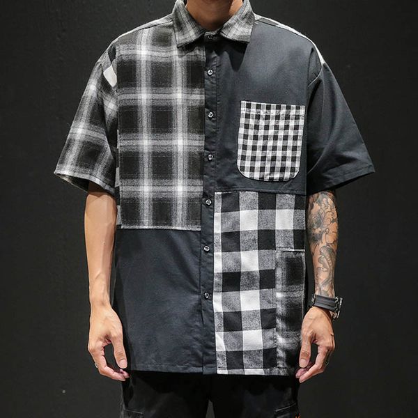 men's casual shirts spring autumn features men shirt leisure high street hip hop oversized couple male, White;black
men's casual shirts spring autumn features men shirt leisure high street hip hop oversized couple male, White;black