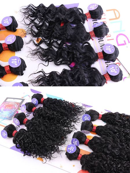 blended weave hair perruques de cheveux humains weft 8pcs bundle kinky curly hair extension 10inch short synthetic braiding hair for marley, Black
blended weave hair perruques de cheveux humains weft 8pcs bundle kinky curly hair extension 10inch short synthetic braiding hair for marley, Black