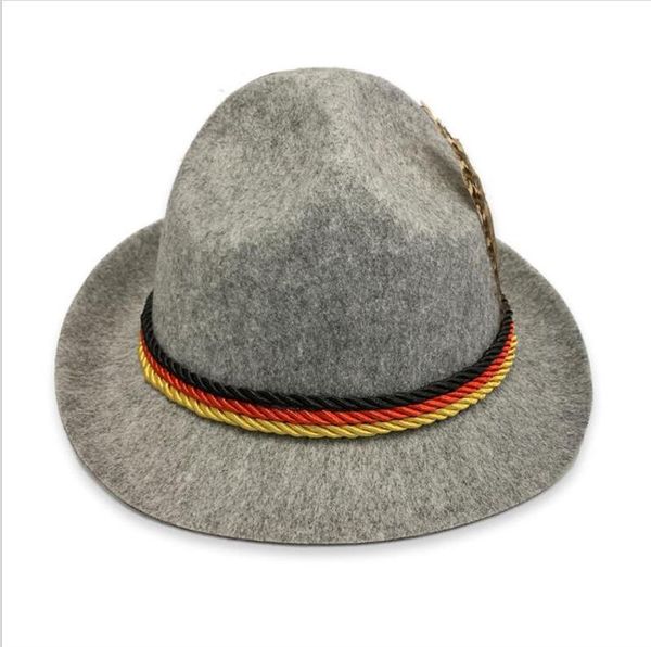 simple oktoberfest hat cap bavarian german beer costume cosplay hat with three-color spiral rope for german beer festival, Blue;gray
simple oktoberfest hat cap bavarian german beer costume cosplay hat with three-color spiral rope for german beer festival, Blue;gray