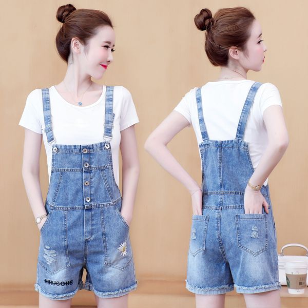 #1599 front buttons denim playsuits womens casual bodycon overalls for women adjustable strap korean casual embroidery summer, Black;white
#1599 front buttons denim playsuits womens casual bodycon overalls for women adjustable strap korean casual embroidery summer, Black;white