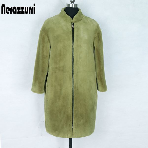 nerazzurri fluffy faux fur cocoon coat women drop shoulder zipper armygreen fake fur jacket plus size oversized winter clothes, Black
nerazzurri fluffy faux fur cocoon coat women drop shoulder zipper armygreen fake fur jacket plus size oversized winter clothes, Black