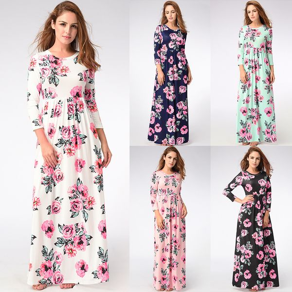 round collar printed fashionable dress seaside holiday beach dress for women, Black;gray
round collar printed fashionable dress seaside holiday beach dress for women, Black;gray