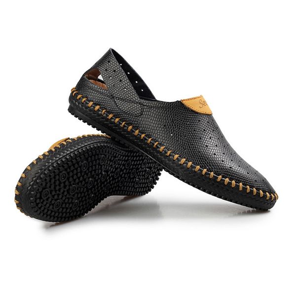 2020 new casual shoes genuine leather men sandals summer men shoes beach sandals man fashion outdoor men's big size 48, Black
2020 new casual shoes genuine leather men sandals summer men shoes beach sandals man fashion outdoor men's big size 48, Black