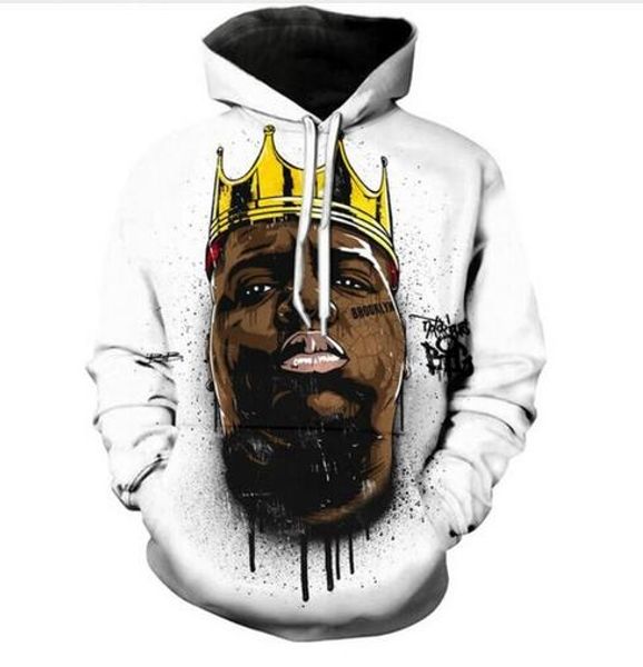 new fashion men/women couples rapper biggie smalls funny 3d sweatshirts hoodies autumn winter casual print hooded pullovers hp065, Black
new fashion men/women couples rapper biggie smalls funny 3d sweatshirts hoodies autumn winter casual print hooded pullovers hp065, Black