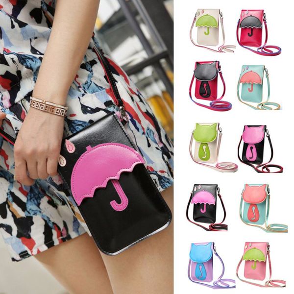 thinkthendo fashion women shoulder crossbody mini bag messenger cartoon cat cartoon umbrella pu leather phone handbag
thinkthendo fashion women shoulder crossbody mini bag messenger cartoon cat cartoon umbrella pu leather phone handbag