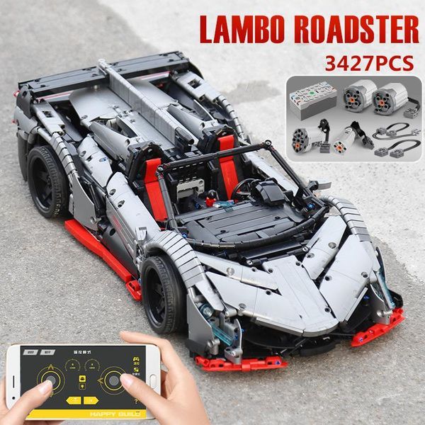 MOC RC в автомобиле Veneno Lamborghinis Roadster питание Функция вагоностроительных Блоки Кирпичи Дети Technic Игрушка совместим legoing 10559
MOC RC в автомобиле Veneno Lamborghinis Roadster питание Функция вагоностроительных Блоки Кирпичи Дети Technic Игрушка совместим legoing 10559