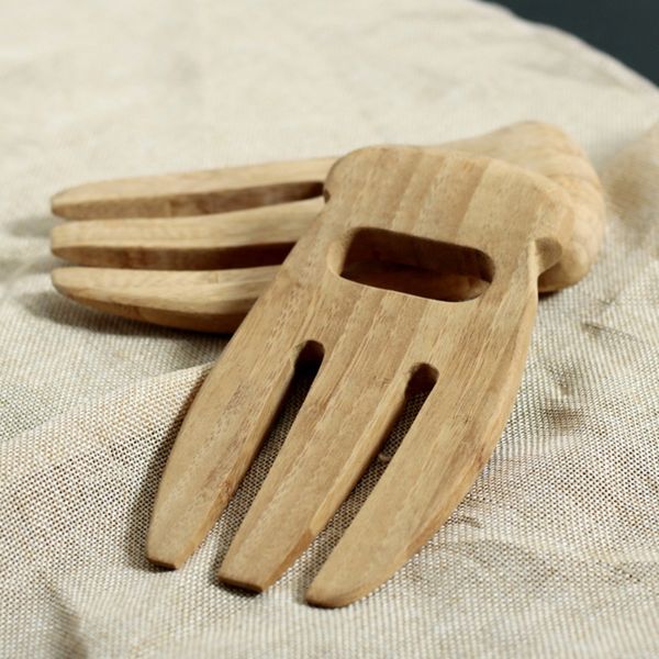 eco-friendly bamboo wood salad hand claw tong handle utensils reusable kitchen #0725
eco-friendly bamboo wood salad hand claw tong handle utensils reusable kitchen #0725