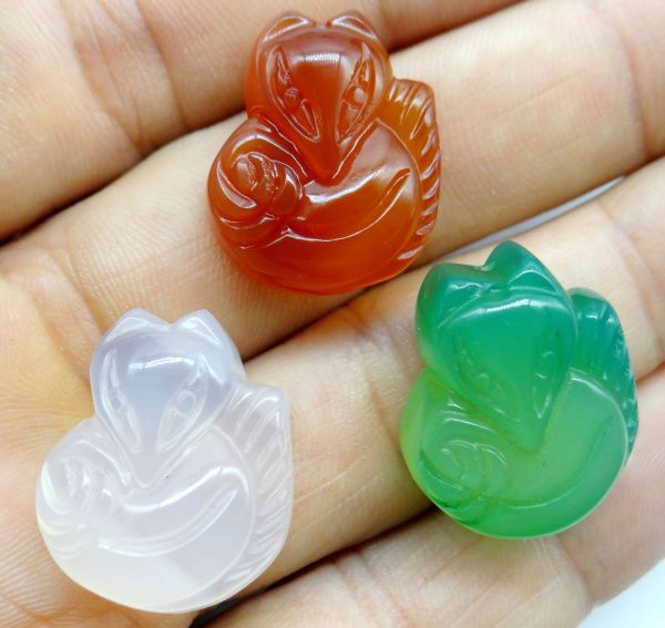 natural stone purple red chalcedony stone agates hand-carved fox pendant gems for diy jewelry making necklace accessories6pcs a8, Silver
natural stone purple red chalcedony stone agates hand-carved fox pendant gems for diy jewelry making necklace accessories6pcs a8, Silver