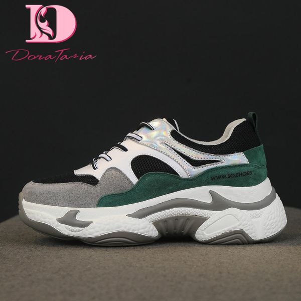 doratasia ins design pig suede platform lace up comfortable shoes woman flats fashion youthful shoes women flats sneakers, Black
doratasia ins design pig suede platform lace up comfortable shoes woman flats fashion youthful shoes women flats sneakers, Black