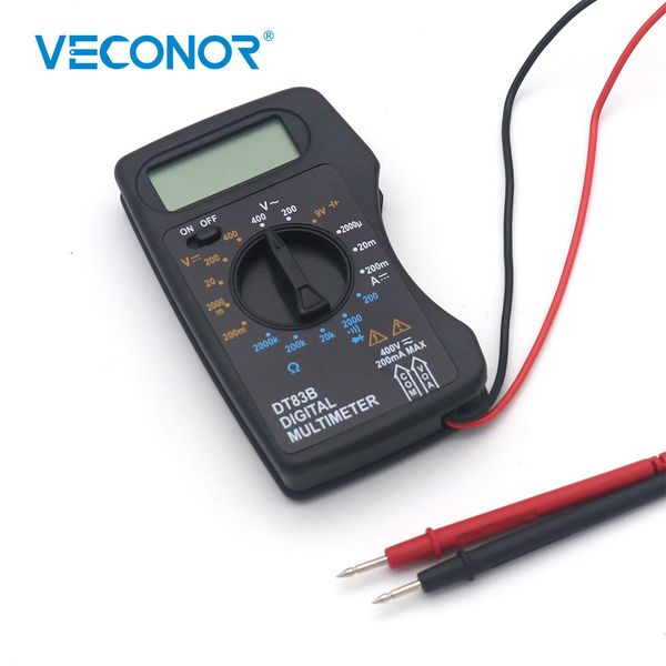 veconor dt83b ac/dc lcd digital multimeter 200/400v voltmeter ammeter ohm tester high safety handheld meter digital multimeter
veconor dt83b ac/dc lcd digital multimeter 200/400v voltmeter ammeter ohm tester high safety handheld meter digital multimeter