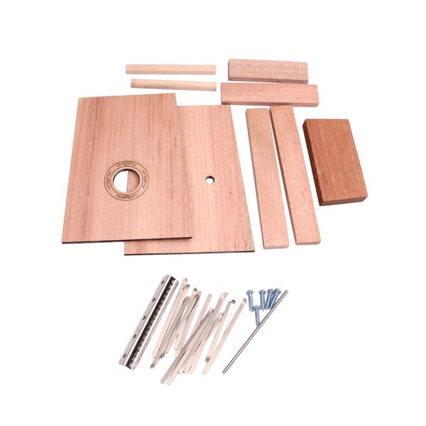 1 set diy 17 key kalimba material finger percussion thumb piano diy kit gift for kids friends
1 set diy 17 key kalimba material finger percussion thumb piano diy kit gift for kids friends