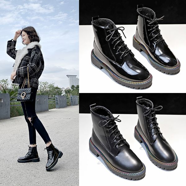 winter boots lady rock shoes woman round toe mid-calf booties women boots-women lace up luxury designer low heels booties 2020, Black
winter boots lady rock shoes woman round toe mid-calf booties women boots-women lace up luxury designer low heels booties 2020, Black
