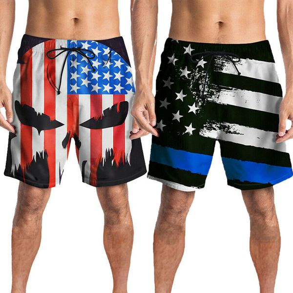 usa flag printed men's gym training shorts workout sports casual clothing fitness running short beach board short, White;black
usa flag printed men's gym training shorts workout sports casual clothing fitness running short beach board short, White;black