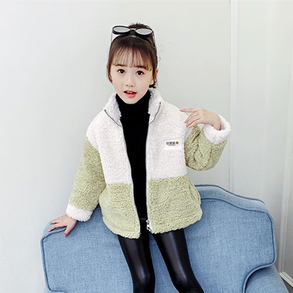 children thicken faux fur coat winter long sleeve fleece girls coats classic toddler warm outwear kids jackets for girl overcoat, Blue;gray
children thicken faux fur coat winter long sleeve fleece girls coats classic toddler warm outwear kids jackets for girl overcoat, Blue;gray