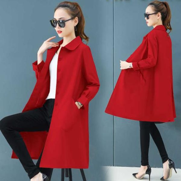 women trench coat 2019 new female loose long thin trench office lady wind breaker business outerwear ae3, Tan;black
women trench coat 2019 new female loose long thin trench office lady wind breaker business outerwear ae3, Tan;black