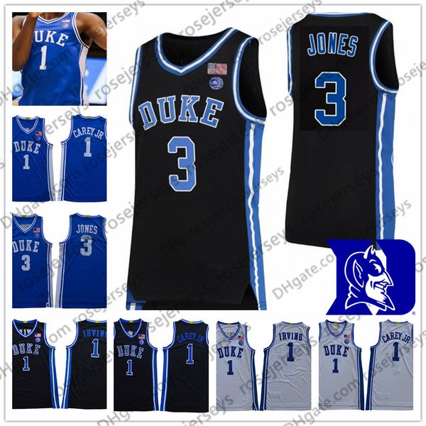 2020 new duke blue devils irving jersey #1 vernon carey jr #3 tre jones kyrie college basketball black white golden champions shirt 3xl, Black;red
2020 new duke blue devils irving jersey #1 vernon carey jr #3 tre jones kyrie college basketball black white golden champions shirt 3xl, Black;red