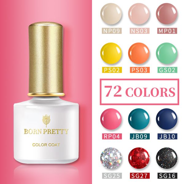 born pretty nail color uv gel nail polish 6ml glitter sequins 72 colors soak off gel varnish varinsh base coat, Red;pink
born pretty nail color uv gel nail polish 6ml glitter sequins 72 colors soak off gel varnish varinsh base coat, Red;pink