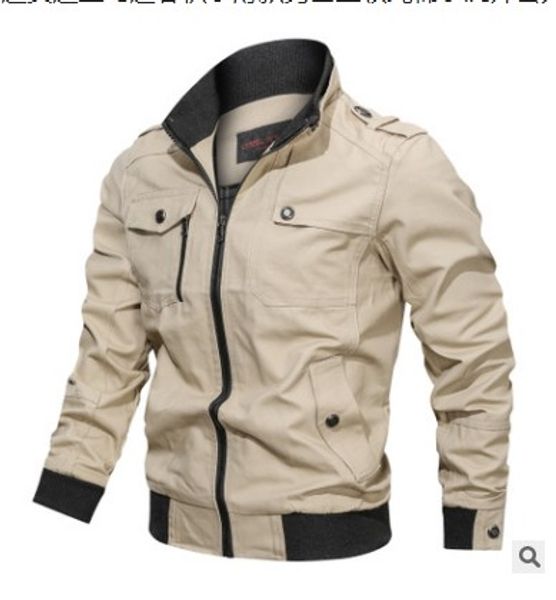 oeak 2019 fashion men jacket autumn winter casual men flight jacket solid color tactical cargo and coats overcoat outwear, Black;brown
oeak 2019 fashion men jacket autumn winter casual men flight jacket solid color tactical cargo and coats overcoat outwear, Black;brown