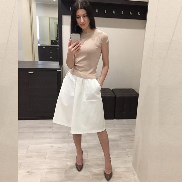 fashion new summer t shirt women knitted short sleeves tee shirt high elasticity breathable female tshirt new elegant quality, White
fashion new summer t shirt women knitted short sleeves tee shirt high elasticity breathable female tshirt new elegant quality, White