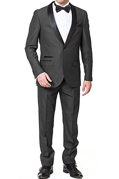 and fine shawl lapel groomsmen one button groom tuxedos men suits wedding/prom/dinner man blazer(jacket+pants+tie) g07, Black;gray
and fine shawl lapel groomsmen one button groom tuxedos men suits wedding/prom/dinner man blazer(jacket+pants+tie) g07, Black;gray