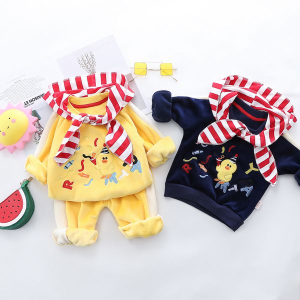 0-4 years winter boy girl clothing set 2019 casual thicker warm cartoon cute kid suit children baby clothing hoodies+pant 2pcs, White
0-4 years winter boy girl clothing set 2019 casual thicker warm cartoon cute kid suit children baby clothing hoodies+pant 2pcs, White