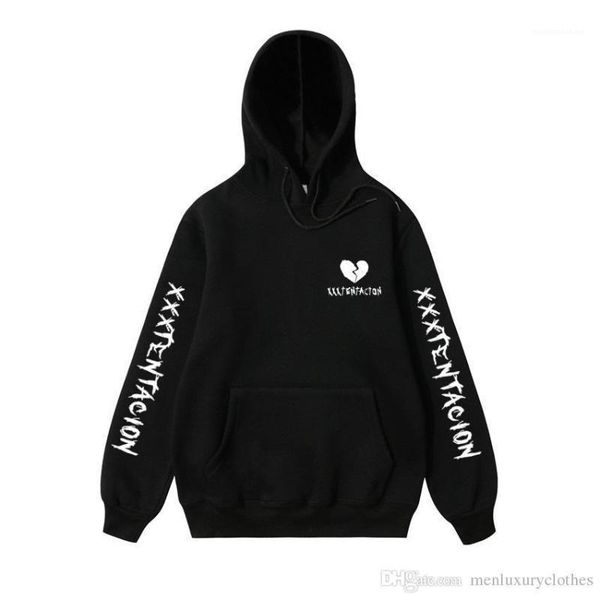 xxxtentacion designer hoodies autumn winter hooded pullovers mens fleece sweatshirts clothes, Black
xxxtentacion designer hoodies autumn winter hooded pullovers mens fleece sweatshirts clothes, Black