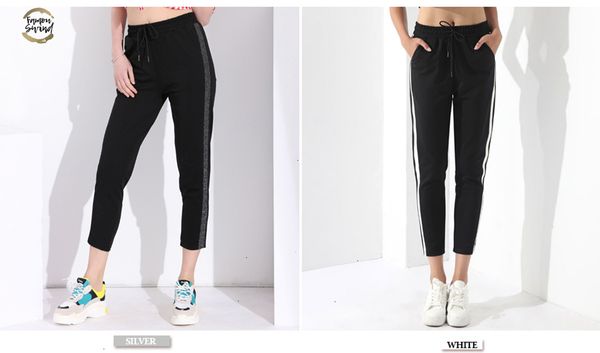 casual black pants women harem striped pants for women pantalon femme pantalones mujer cintura alta trousers female garemay, Black;white
casual black pants women harem striped pants for women pantalon femme pantalones mujer cintura alta trousers female garemay, Black;white