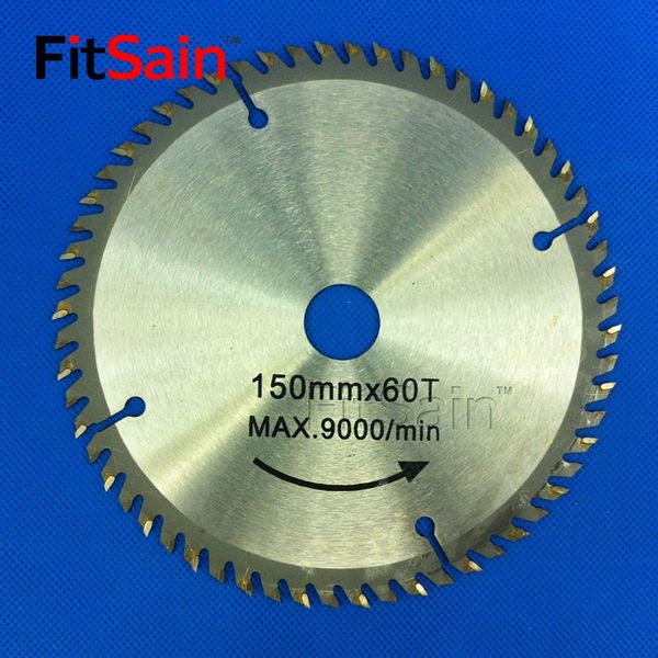 fitsain-6" 150mm saw blades for wood cutting hole 20mm 60 teeth mini electric circular wood cutter cutting disc garden
fitsain-6" 150mm saw blades for wood cutting hole 20mm 60 teeth mini electric circular wood cutter cutting disc garden