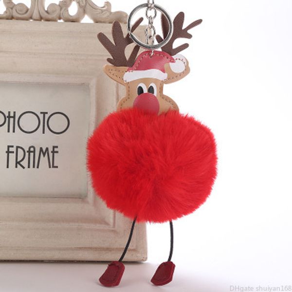 christmas elk pendant keychain pompom fur ball key chains xmas ornaments party key rings favors new year jewelry accessories, Slivery;golden
christmas elk pendant keychain pompom fur ball key chains xmas ornaments party key rings favors new year jewelry accessories, Slivery;golden