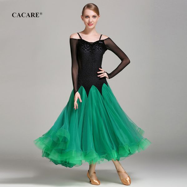standard dance dresses sale ballroom dance competition dresses tango waltz dress party flamenco costumes d0457 big sheer hem, Black;red
standard dance dresses sale ballroom dance competition dresses tango waltz dress party flamenco costumes d0457 big sheer hem, Black;red