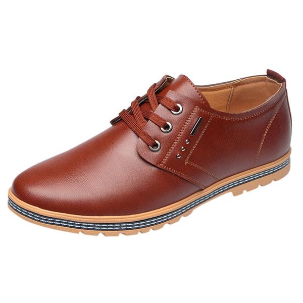 kancoold leisure men solid color shoes men round toe lace-up boots fashion business breathable hard-wearing flat shoes 1210, Black
kancoold leisure men solid color shoes men round toe lace-up boots fashion business breathable hard-wearing flat shoes 1210, Black