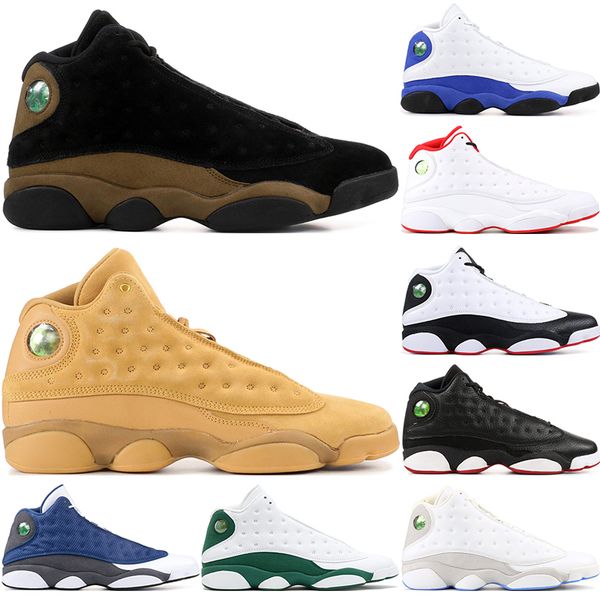 13 13s mens basketball shoes olive chicago hyper royal black cat flints bred flint grey toe barons wheat dmp men sports sneakers 8-13, White;red
13 13s mens basketball shoes olive chicago hyper royal black cat flints bred flint grey toe barons wheat dmp men sports sneakers 8-13, White;red
