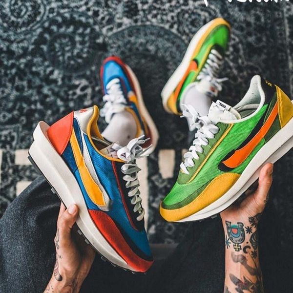 nÃke sacai x nÃke ldv waffle aa6853-401 daybreak sneakers ldwaffle sports running shoes 36-45 112581, Black
nÃke sacai x nÃke ldv waffle aa6853-401 daybreak sneakers ldwaffle sports running shoes 36-45 112581, Black