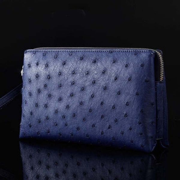 ourui new true ostrich leather ms. the wallet blue handbags women clutch bag women bag hand caught
ourui new true ostrich leather ms. the wallet blue handbags women clutch bag women bag hand caught