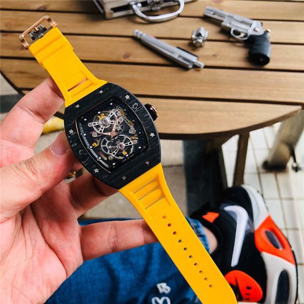 super 118 rm17-01 montre de luxe mechanical movement wine barrel case rubber watchband designer watches, Slivery;brown
super 118 rm17-01 montre de luxe mechanical movement wine barrel case rubber watchband designer watches, Slivery;brown