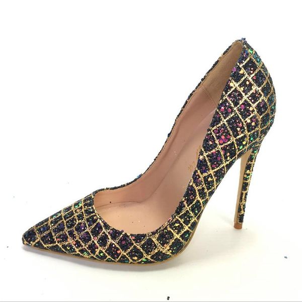 2019 fashion women wedding sequined glitter poined toes high heeled heels shoes stiletto heel shoes pumps 12cm 10cm, Black
2019 fashion women wedding sequined glitter poined toes high heeled heels shoes stiletto heel shoes pumps 12cm 10cm, Black