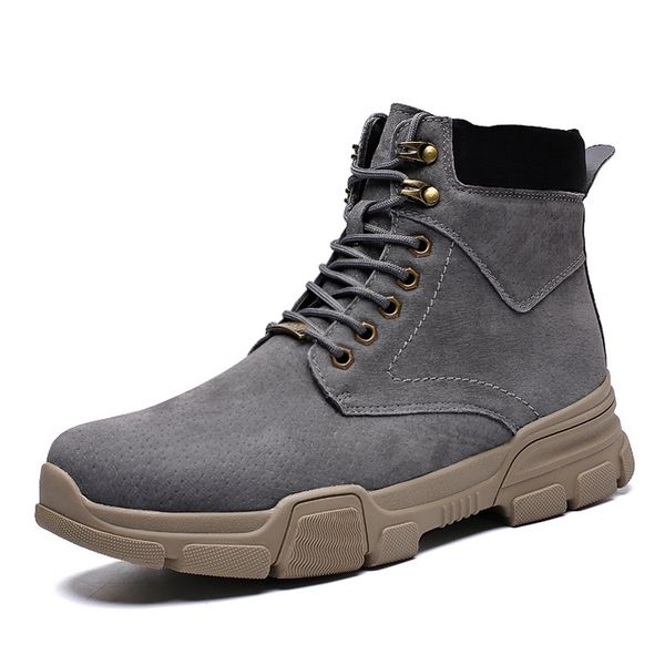 autumn winter men's boots fashion cow suede ankle boots for men shoes warm snow boots outdoor work shoes plus size 35-44, Black
autumn winter men's boots fashion cow suede ankle boots for men shoes warm snow boots outdoor work shoes plus size 35-44, Black