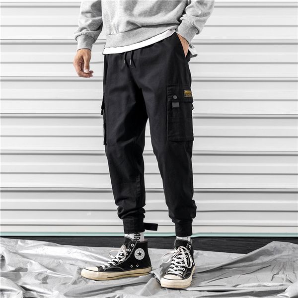 new style 2019 summer japanese style men's casual pants solid color cotton pants bib overall youth everyday, Black
new style 2019 summer japanese style men's casual pants solid color cotton pants bib overall youth everyday, Black