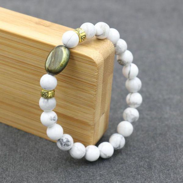 bracelets for women men tibetan buddha beads bracelet natural stone howlite lava stone chakra women bracelet mujer jewelry gift, Golden;silver
bracelets for women men tibetan buddha beads bracelet natural stone howlite lava stone chakra women bracelet mujer jewelry gift, Golden;silver