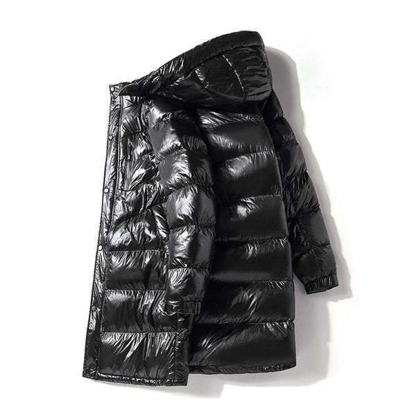 men winter bright jacket down cotton padded coat long parkas fashion down jackets hoodies thicken warm plus size 4xl, Black
men winter bright jacket down cotton padded coat long parkas fashion down jackets hoodies thicken warm plus size 4xl, Black