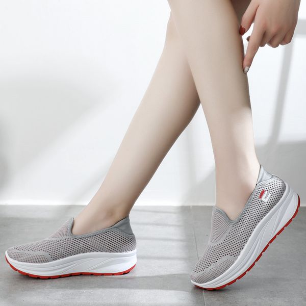 summer women's shoes hollow thick bottom shake shoes breathable mesh sports platform, Black
summer women's shoes hollow thick bottom shake shoes breathable mesh sports platform, Black
