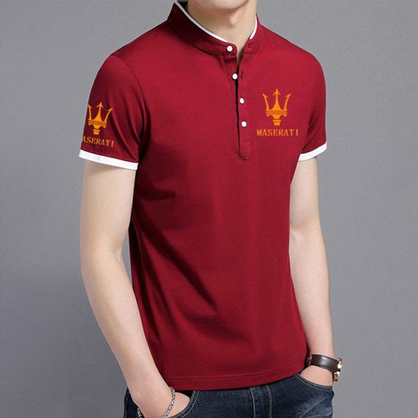 maserati t shirt mens short sleeve vertical collar pure cotton selfcultivation youth wear t2020 summer korean version mens maserati printed, White;black
maserati t shirt mens short sleeve vertical collar pure cotton selfcultivation youth wear t2020 summer korean version mens maserati printed, White;black